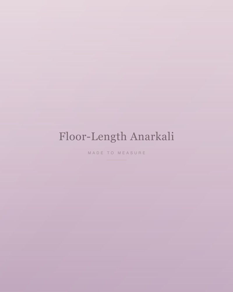 Floor-Length Anarkali
