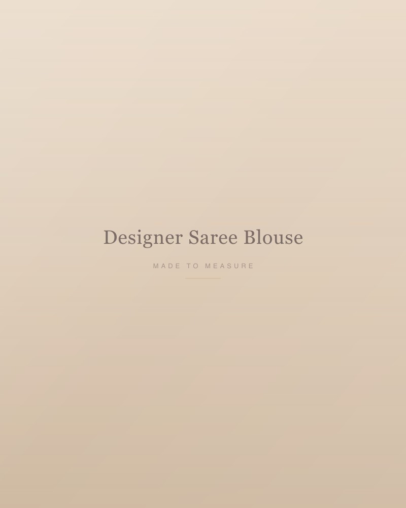 Designer Saree Blouse