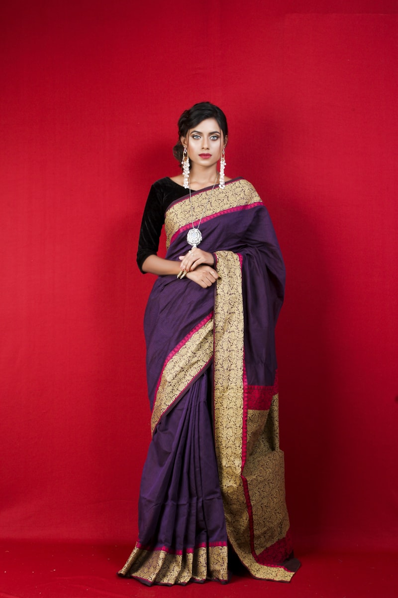 Indian textile craft — hand-dyed fabric